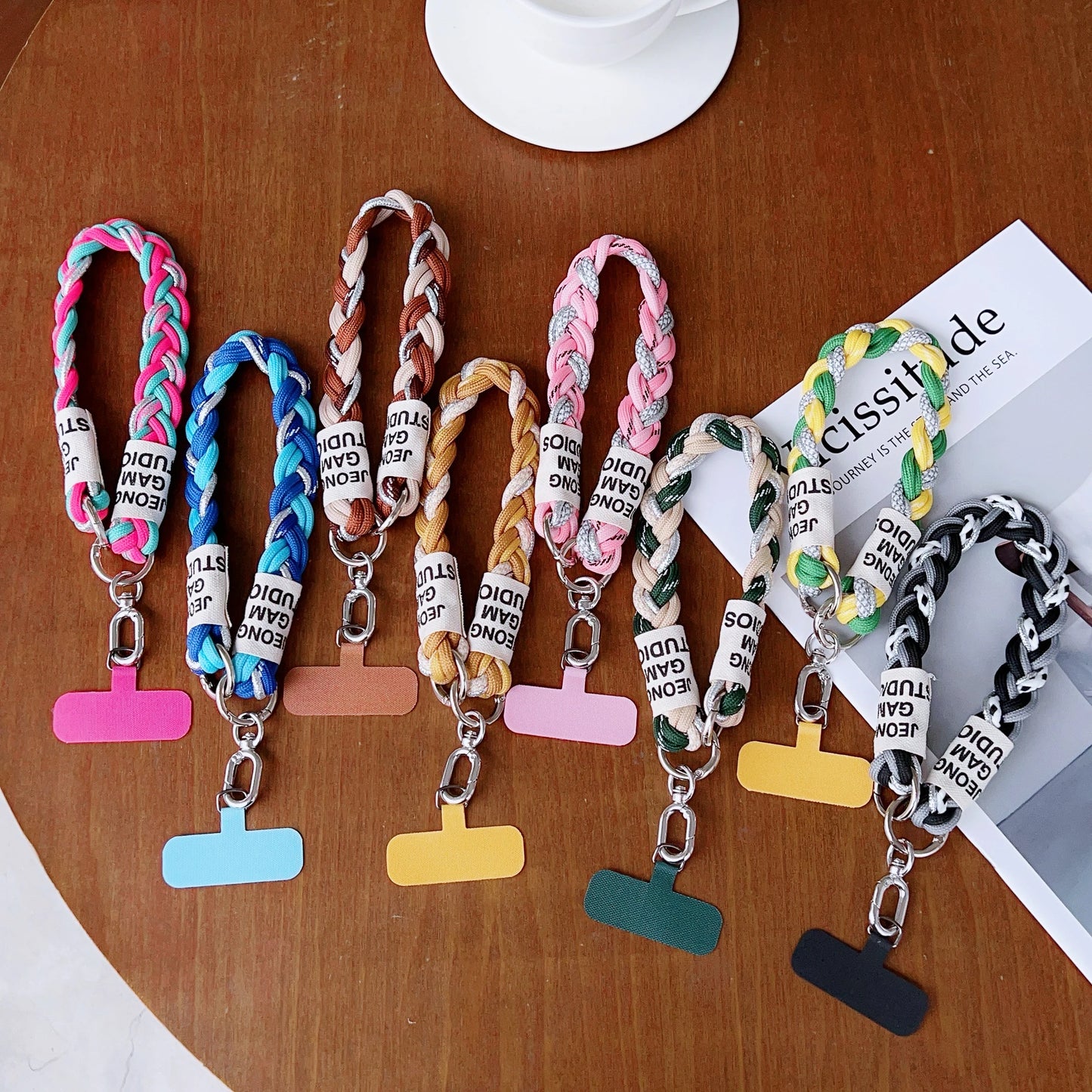 【トーンミックスストラップ】カラーロープ ハンドストラップ