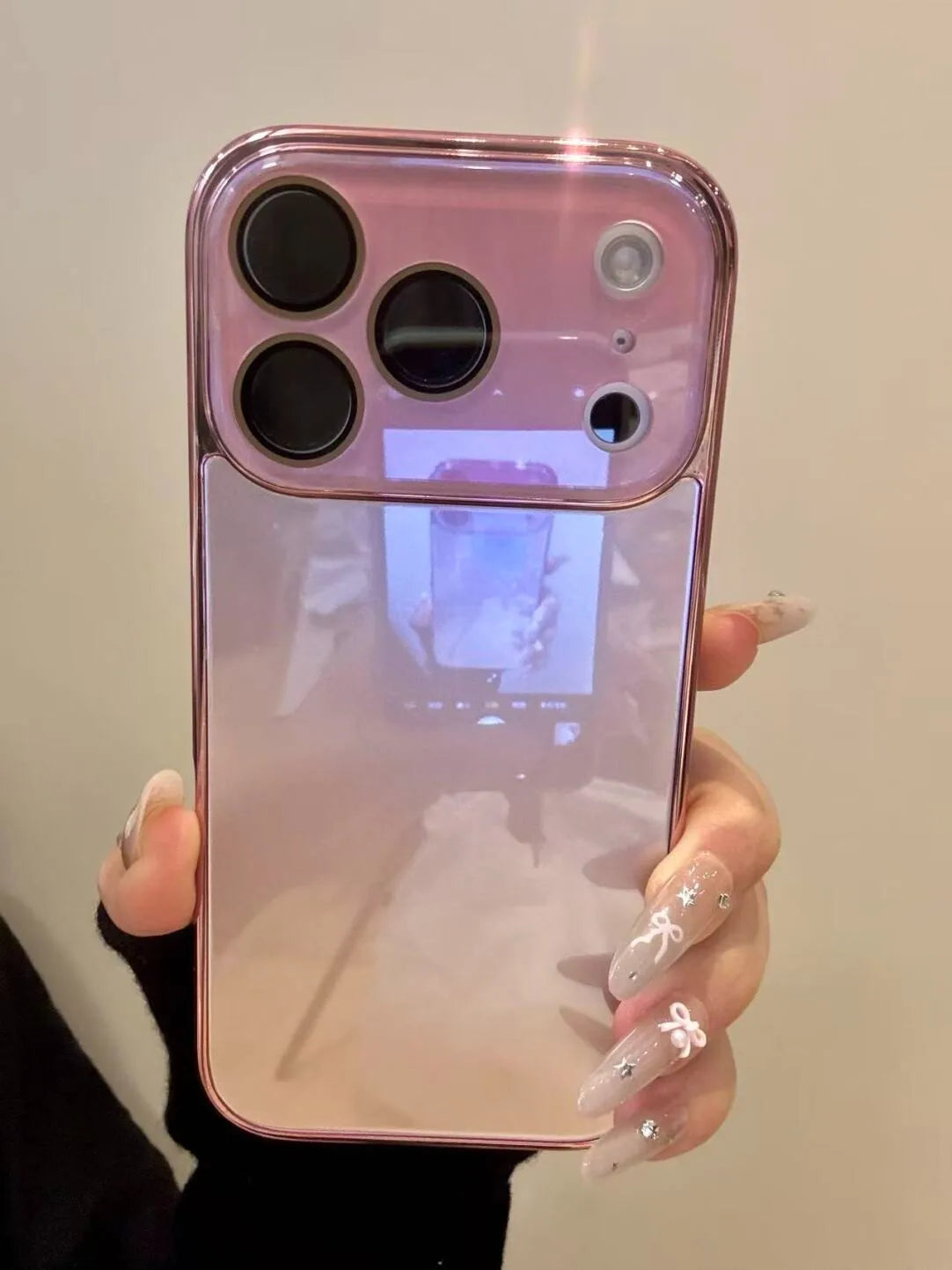 【メタリックミラー】グロスカラー × 光沢 スマホケース｜iPhone対応 #250126