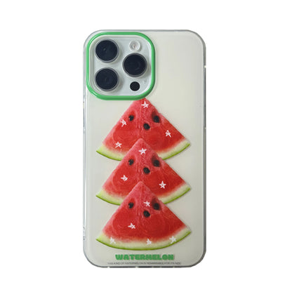 【スターウォーターメロン】すいかスライス ケース｜iPhone対応 #250720