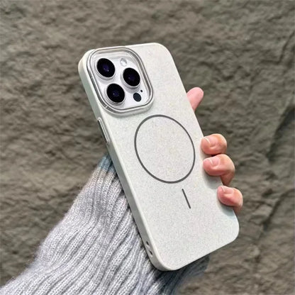 【Magnet内蔵】キラキラ ラメ入り グリッター 光沢 シンプル 高級感 スリム 耐衝撃 スマホケース カバー｜iPhone対応 #250409