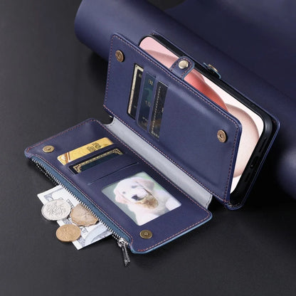 【ブックスタイル】シンプル レザー調 財布一体型 ブックスタイル 手帳型 iPhoneケース｜ショルダー対応 #240126