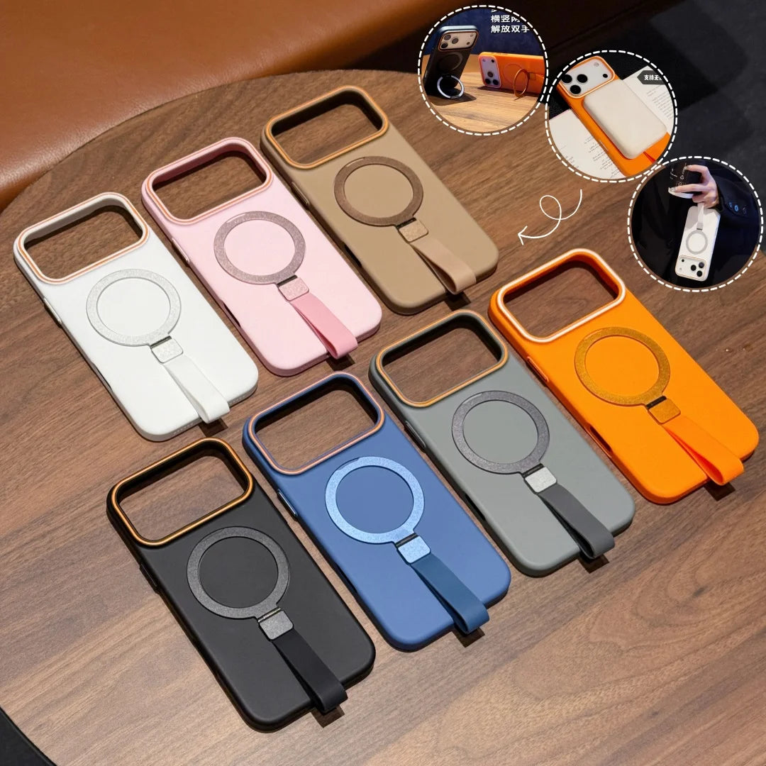 【MagSafe対応】マグネットリング付き マットカラー スマホケース｜iPhone対応 #251122