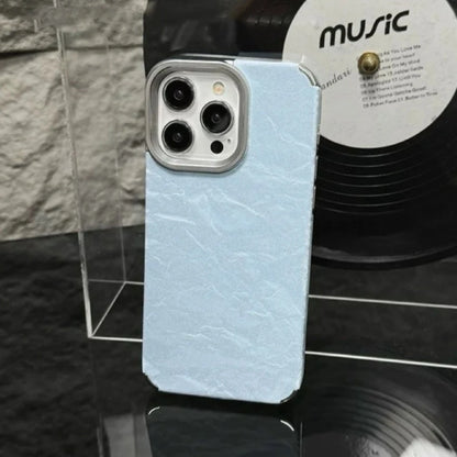 【ベルベット調】ツヤ消し 上品 ベロア メタルフレーム スマホケース｜iPhone対応 #250913