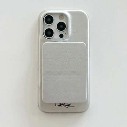 【フリップミラー】コンパクトミラー 鏡付き 多機能  スマホケース｜iPhone対応 #241019