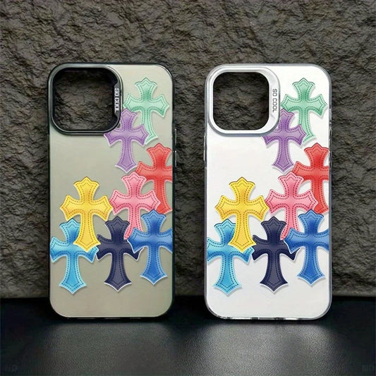 カラフルクロス パッチワークデザイン｜iPhone対応 #260123