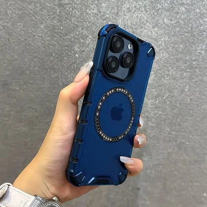 耐衝撃 タフデザイン iPhoneケース｜マグネット内蔵・全面保護 #231230