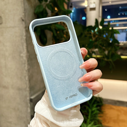 【シンプルシリーズ】マット質感 カラフル無地 スマホケース｜iPhone対応 #251029