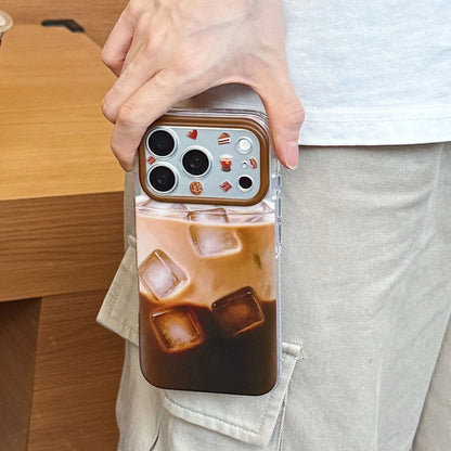 日常に溶け込むカフェラテの iPhoneケース｜耐衝撃・防塵仕様 #260069