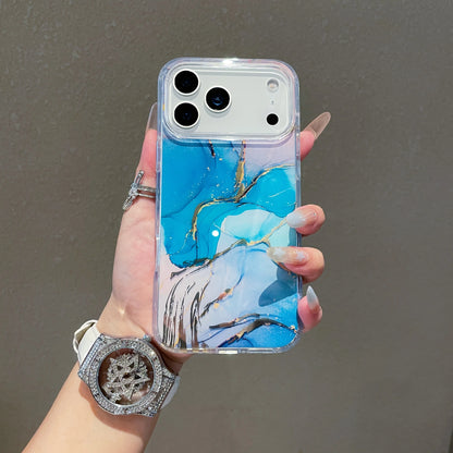 【大理石風】 マーブル柄 水彩デザイン iPhoneケース｜透明感 TPU ソフト 耐衝撃 スマホカバー 高級感 アート風 スタイリッシュ｜iPhone対応 #251229