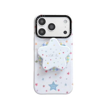 スターポップ グリップ付き iPhoneケース｜ポップデザイン・マグネット内蔵 #231227