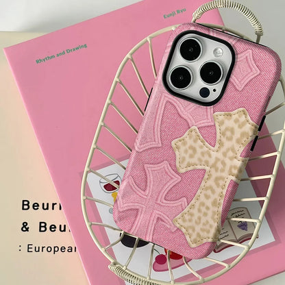 【クロスコレクション】十字架 クロスプリント スマホケース｜iPhone対応 #240726