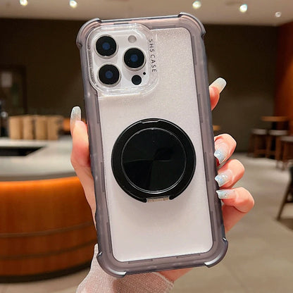 リング付き iPhoneケース｜クリアタイプ・スタンド対応 #240521