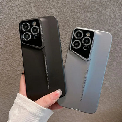 【スポーツカーシルエット】モダン マットデザイン 耐衝撃 スマホケース｜iPhone対応 #250413