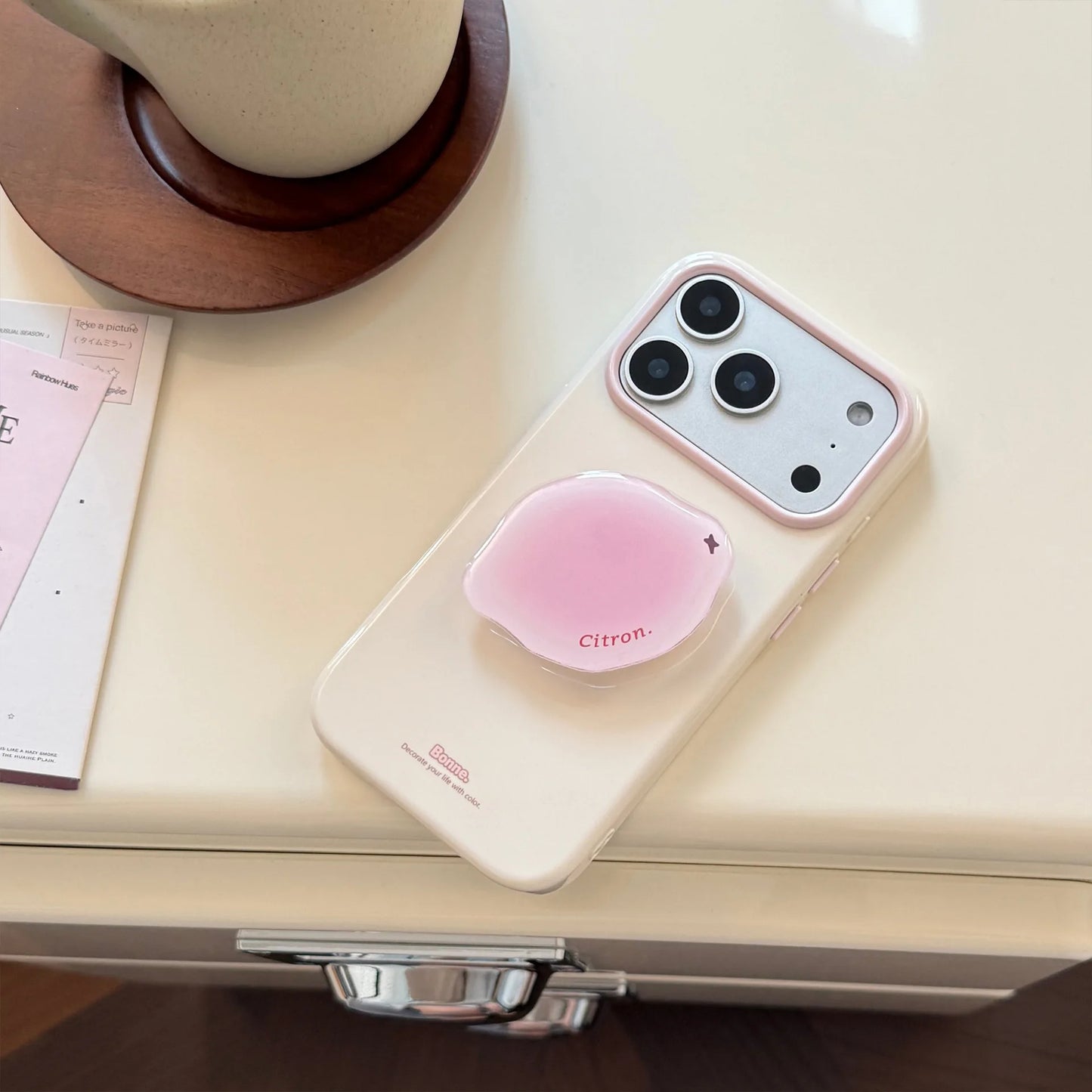 フルーツグリップ キャンディカラー iPhoneケース｜淡色パステル・ゆめかわ #260039