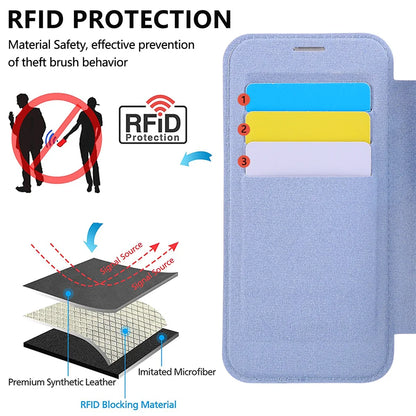 【Magnet内蔵】レザー調 カード収納付きフリップカバー スマホケース｜iPhone対応 #251129