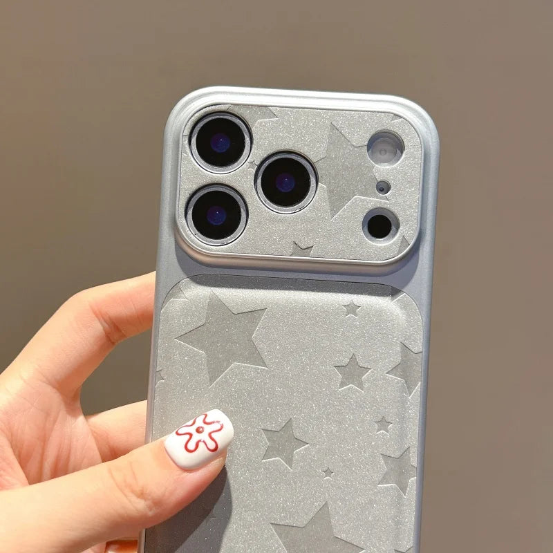 スターモチーフ iPhoneケース｜星柄デザイン・シンプルスタイル #240603