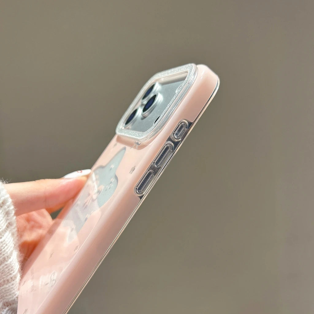 【STAR BOW】星型リボン パステルガーリースマホケース｜iPhone対応 #240930