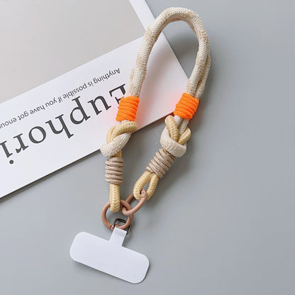 【ストラップ】パステルカラー ロープストラップ