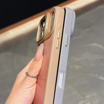 グラデーション Magnet内蔵 　カメラスタンド iPhoneケース｜マットカラー #260102