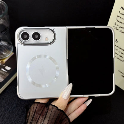 iPhone Duo メタリックリング 稲妻 マグネット内蔵ケース (全4色) モード・シック #261202
