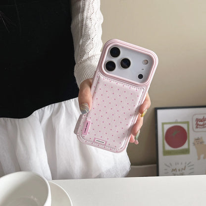 【韓国風 プチドット】水玉 パステルスマホケース｜iPhone対応 #240929
