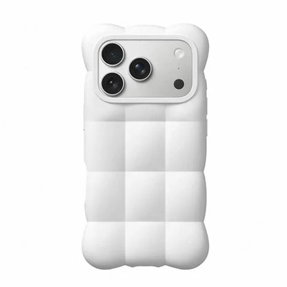 ぷっくり立体デザイン iPhoneケース 全3色 ポップ・パステル・キュート #261149