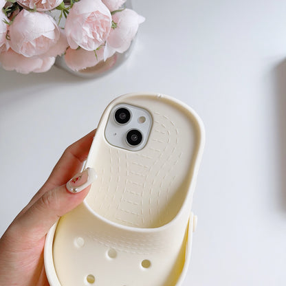 【クロッグサンダルデザイン】ユニークシューズ型 スマホケース ｜iPhone対応 #250721