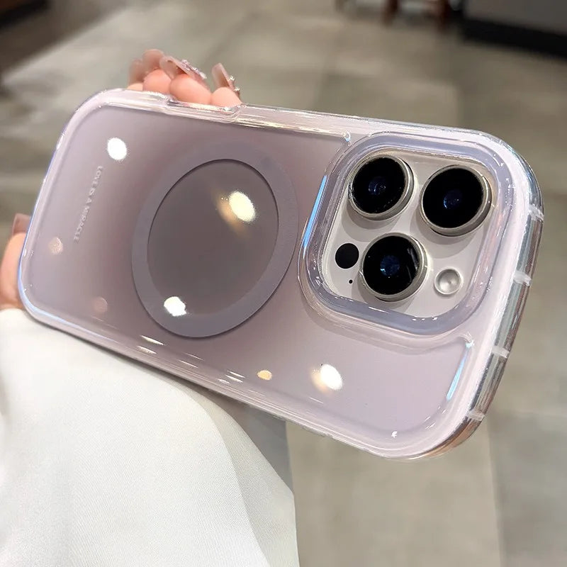 【Magsafe対応】ふんわりチーク 滲み グラデデザイン｜iPhone対応 #241216