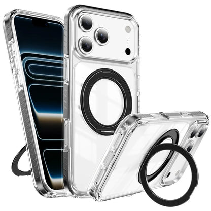 クリア＆カラースタンド付きiPhoneケース (全8色) フレーム・スケルトンスタンド #261238