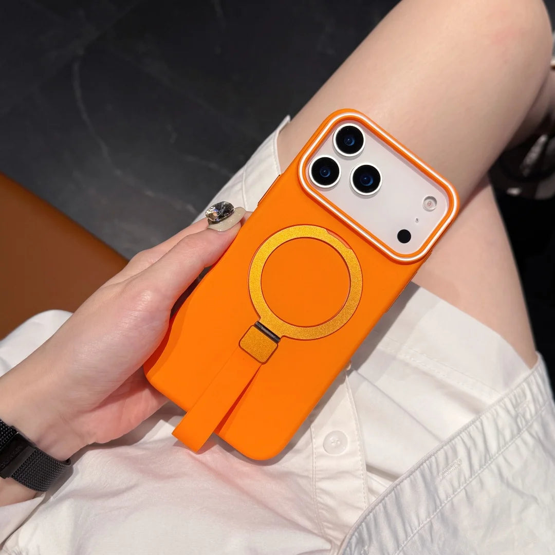 【MagSafe対応】マグネットリング付き マットカラー スマホケース｜iPhone対応 #251122