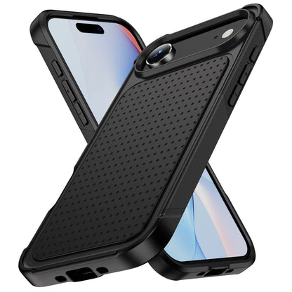 グリップデザイン 耐衝撃 iPhoneケース｜滑り止めバックパネル #240107