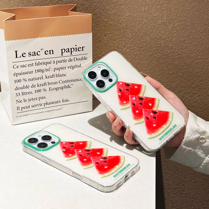 【スターウォーターメロン】すいかスライス ケース｜iPhone対応 #250720