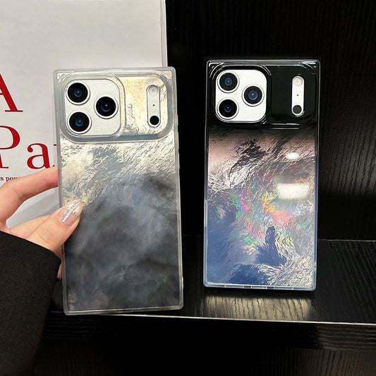 オーロラニュアンス グラデ スクエア iPhoneケース｜iPhone対応 #260523