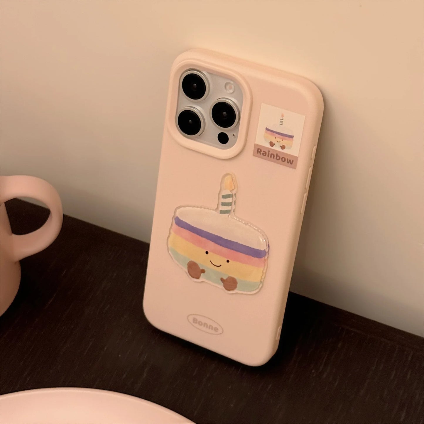 【スイーツシリーズ】キュートケーキデザイン スマホケース｜iPhone対応 #250822