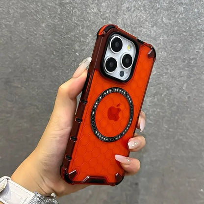 耐衝撃 タフデザイン iPhoneケース｜マグネット内蔵・全面保護 #231230