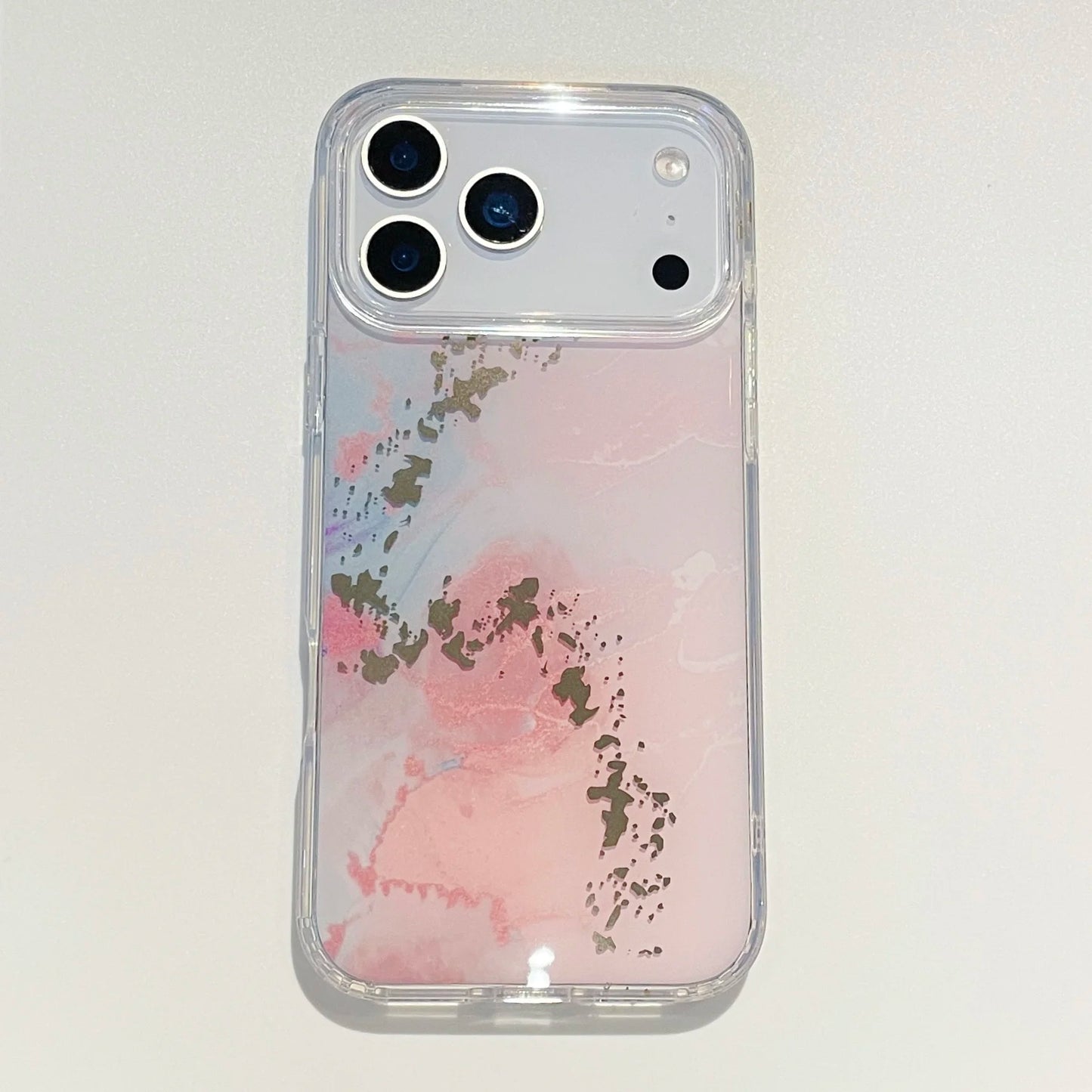 【大理石風】 マーブル柄 水彩デザイン iPhoneケース｜透明感 TPU ソフト 耐衝撃 スマホカバー 高級感 アート風 スタイリッシュ｜iPhone対応 #251229