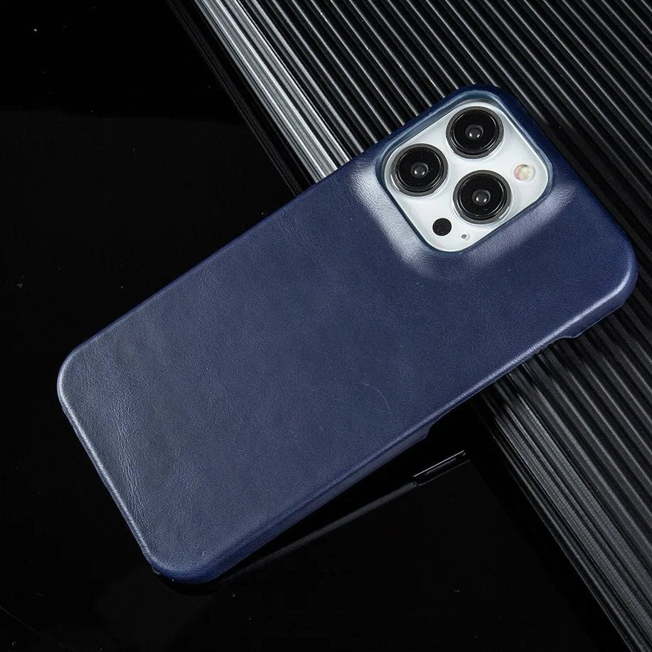 【本革シリーズ】フルグレイン オイルワックス プレミアムレザーケース｜iPhone対応 #240918