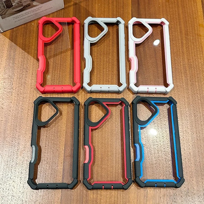 【クリアシリーズ】耐衝撃 TPUバンパー付き 透明スマホケース｜iPhone対応 #251103