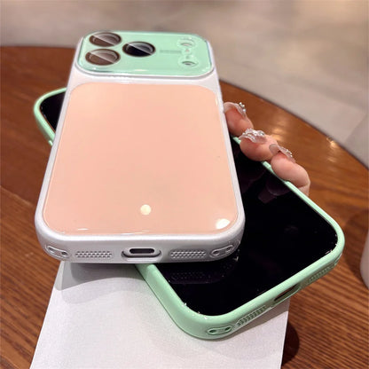 コントラストカラー ストラップ付き 光沢 iPhoneケース（耐衝撃 / カメラ保護）#261077