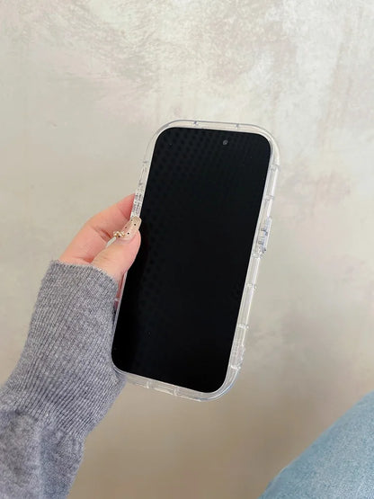 【ミラーデザイン】パープルフラワー 小花柄 デザイン スマホケース｜iPhone対応 #250626