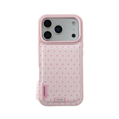 【韓国風 プチドット】水玉 パステルスマホケース｜iPhone対応 #240929