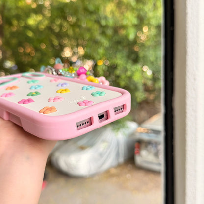 カメラ保護・ソフトシリコン iPhoneケース｜耐衝撃・防塵・ストラップ付・お手入れ簡単 #260067