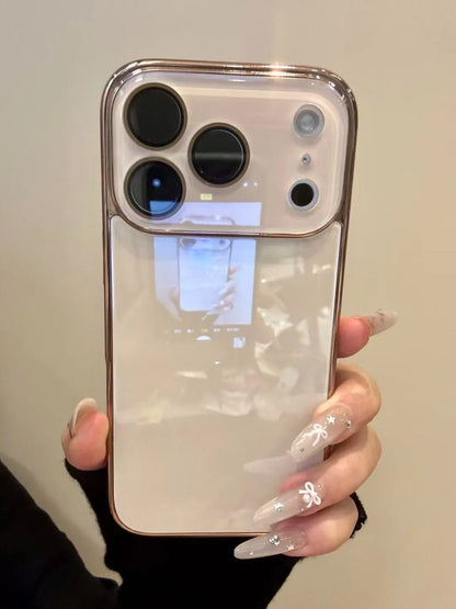 【メタリックミラー】グロスカラー × 光沢 スマホケース｜iPhone対応 #250126