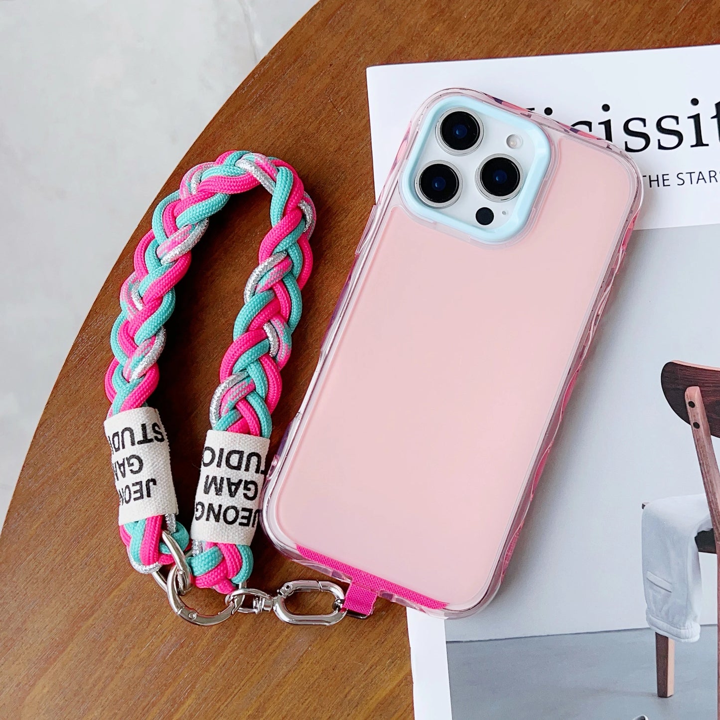 【トーンミックスストラップ】カラーロープ ハンドストラップ