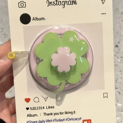【スマホグリップ】ラッキークローバー スマホグリップ｜Magnet対応 #241102