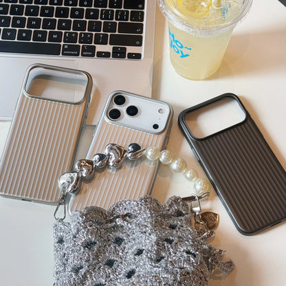 【スーツケースシリーズ】縦ラインデザイン シンプルスタイリッシュ スマホケース｜iPhone対応 #251114