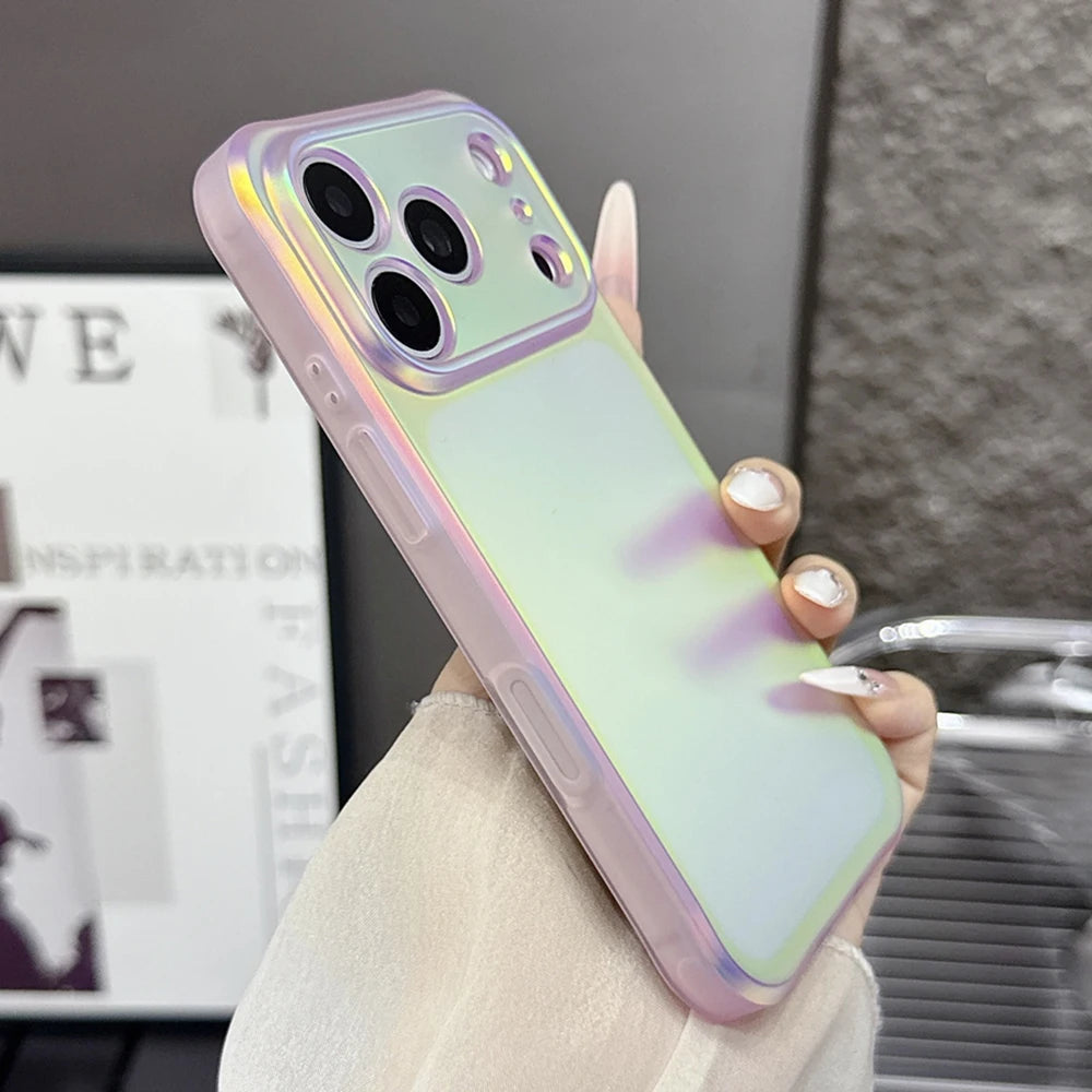 【グラデーションクリア】iPhoneケース (全6色) オーロラ・スタイル PCA #261215