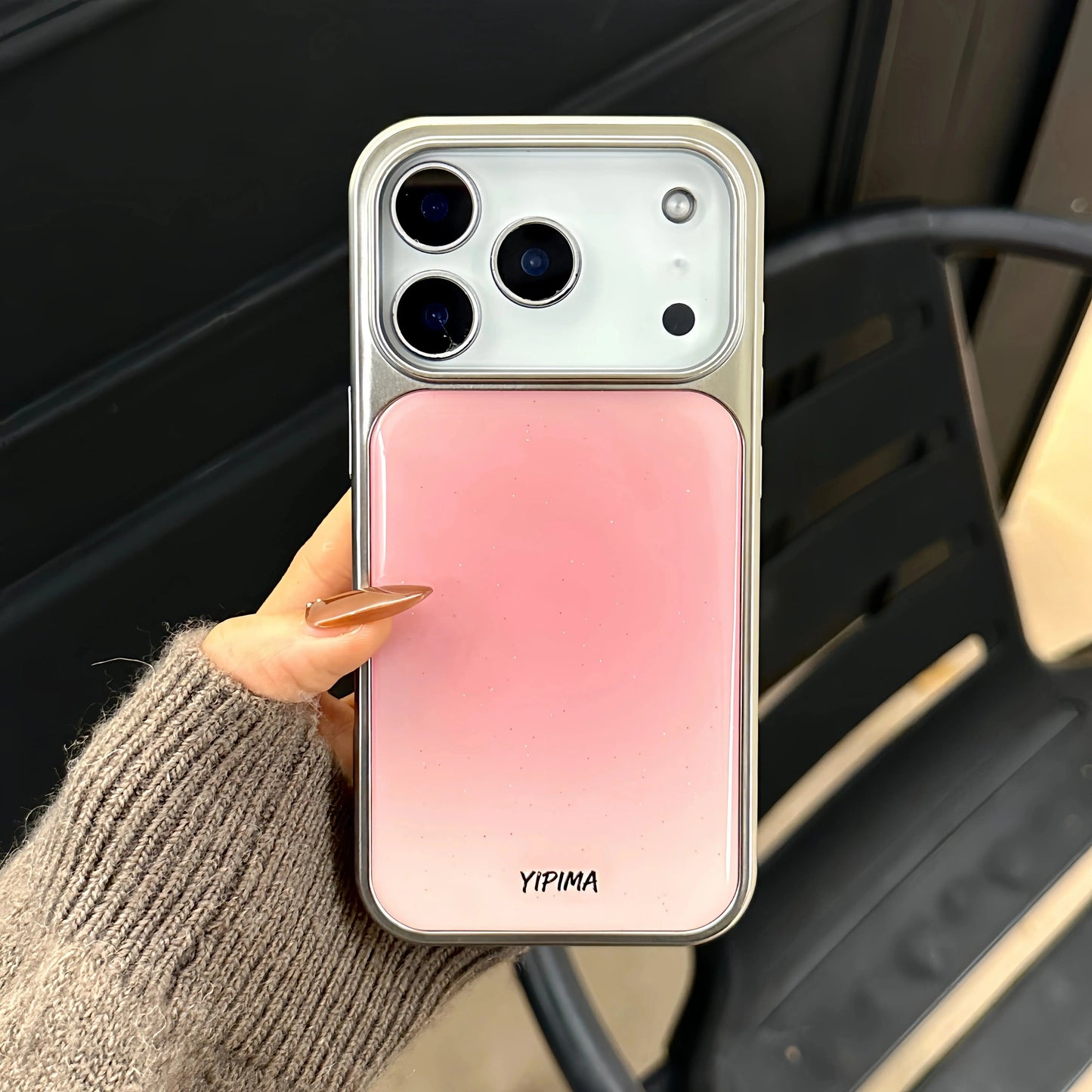 滲み ふんわりチーク グラデーション iPhoneケース｜ニュアンスカラー #260101