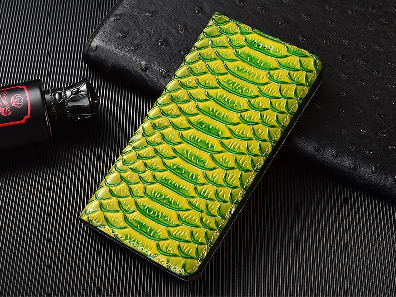 【本革シリーズ】ブックスタイル クロコダイル調 レザー型押し 手帳型 iPhoneケース #240131