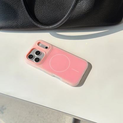 パステル マットカラー iPhoneケース｜マグネット内蔵・シンプルデザイン #231222